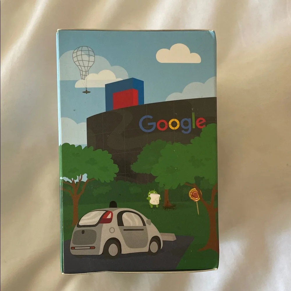 NIB Google Android 2016 Tech Mini Collectible - Yellow & Black